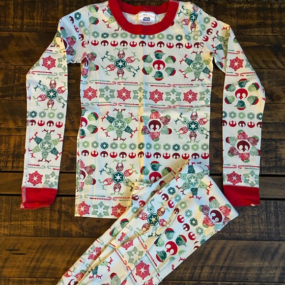 Hanna Andersson Fair Isle Star Wars Pajamas - Picture 1 of 4